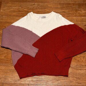 Sophie Rue Colorblock Knit Sweater - Women's - Size XL